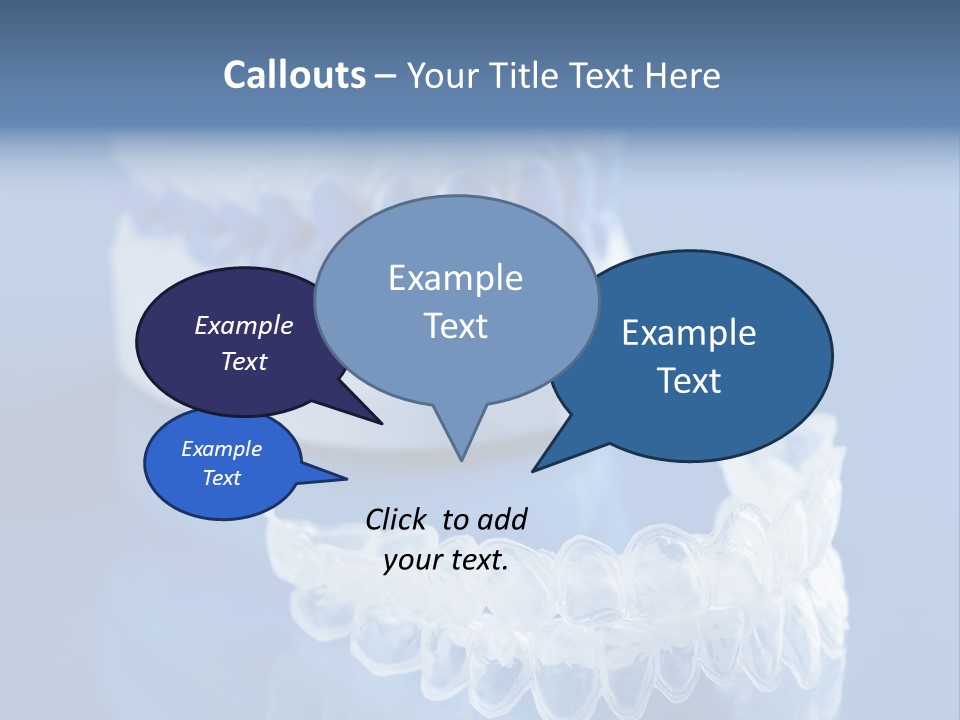 Bleach Tray Individual PowerPoint Template