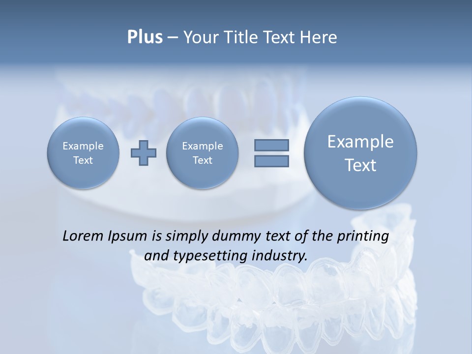 Bleach Tray Individual PowerPoint Template