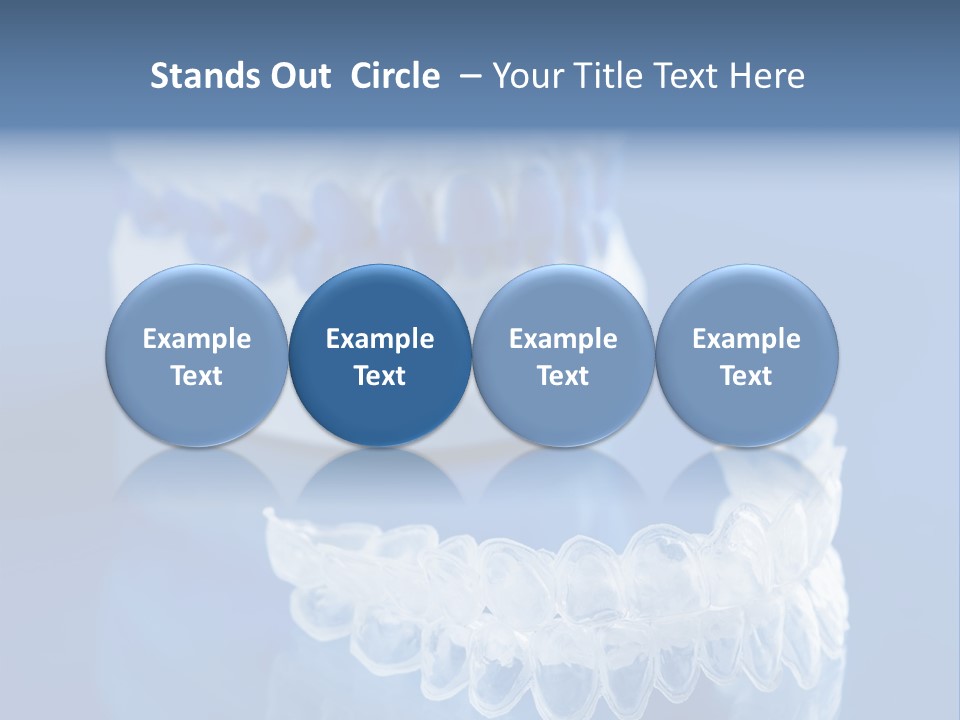 Bleach Tray Individual PowerPoint Template