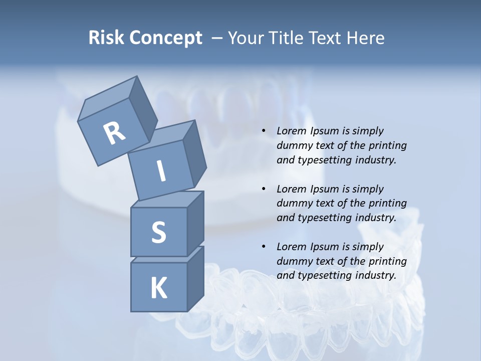Bleach Tray Individual PowerPoint Template