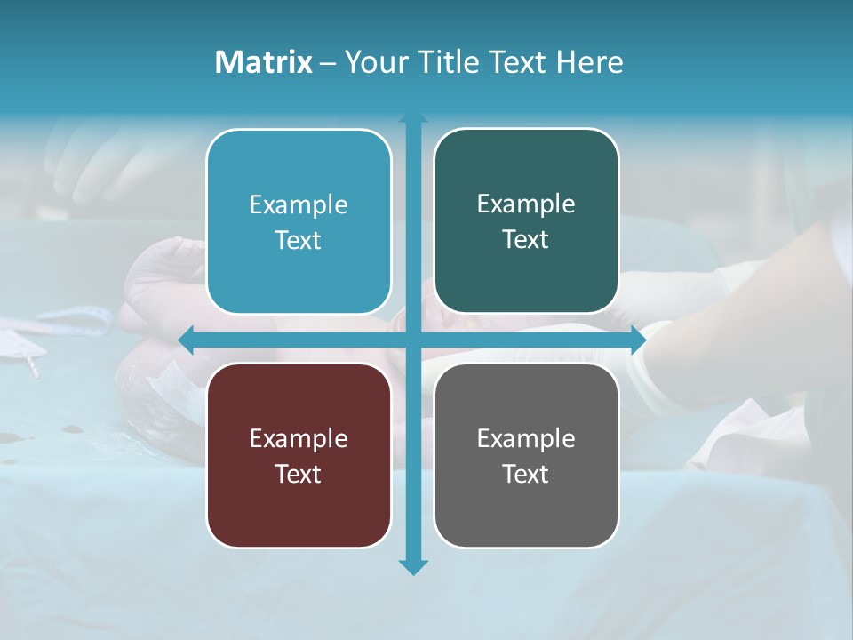 Hand Maternity Person PowerPoint Template