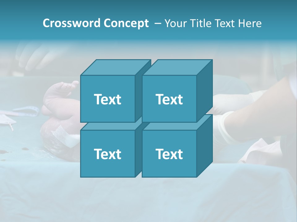 Hand Maternity Person PowerPoint Template
