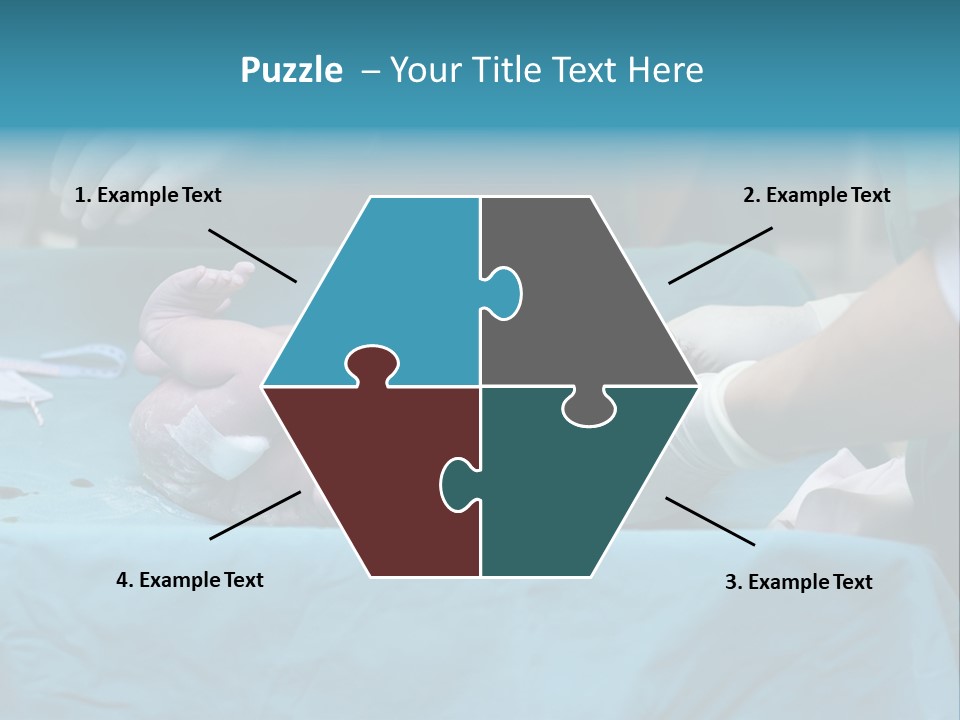 Hand Maternity Person PowerPoint Template