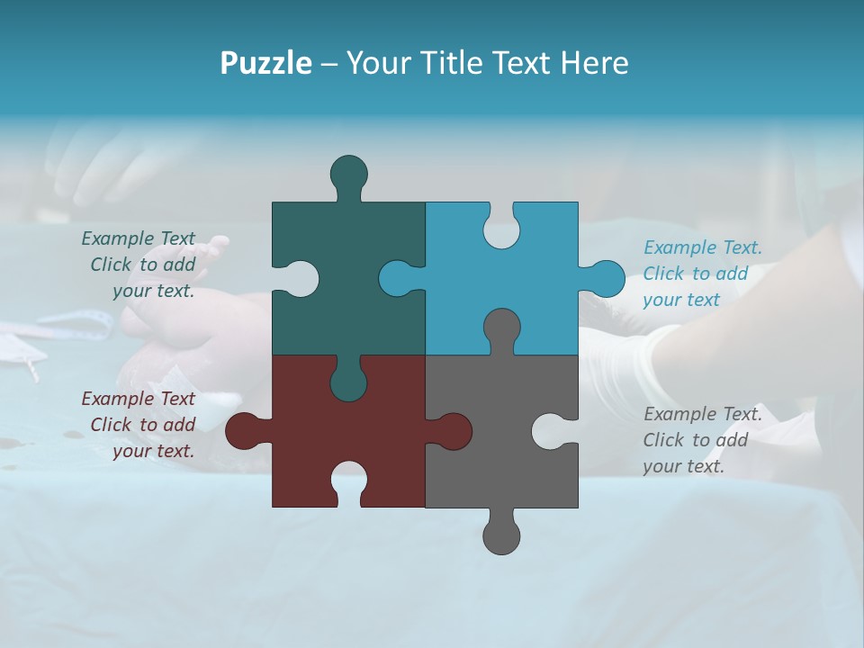 Hand Maternity Person PowerPoint Template