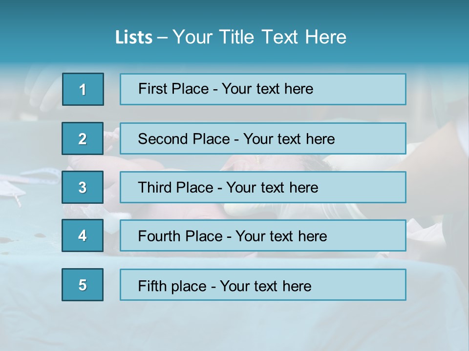 Hand Maternity Person PowerPoint Template