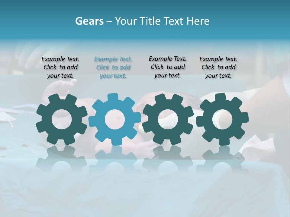 Hand Maternity Person PowerPoint Template