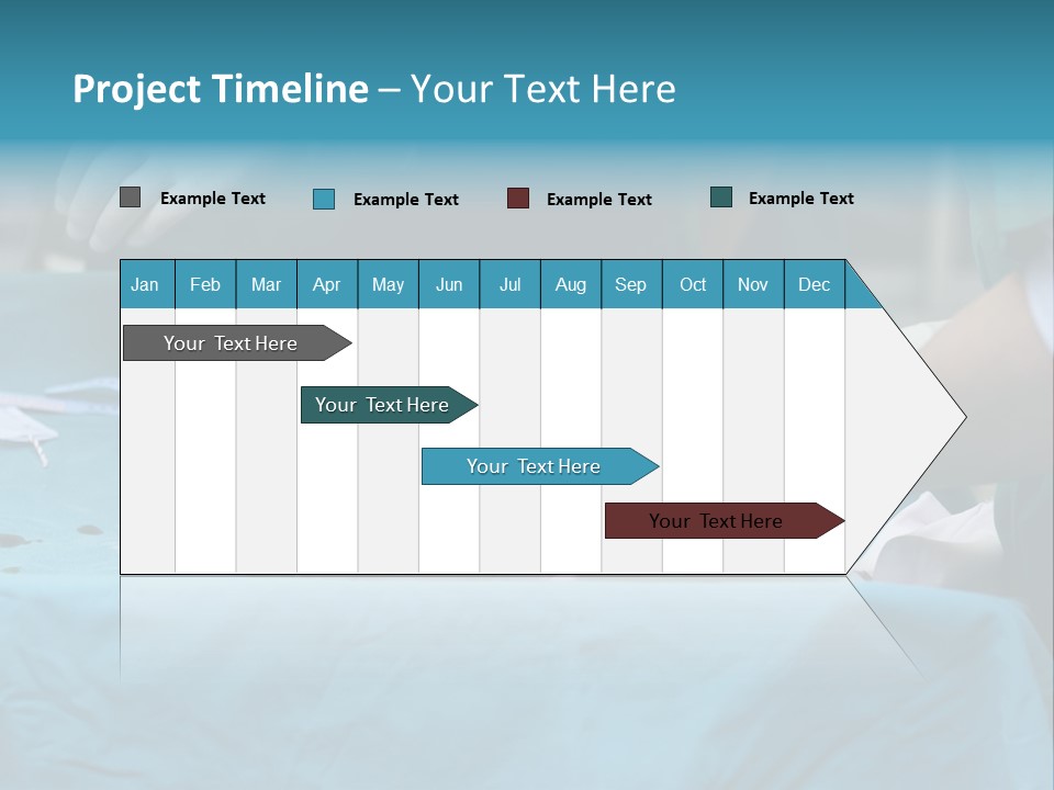 Hand Maternity Person PowerPoint Template