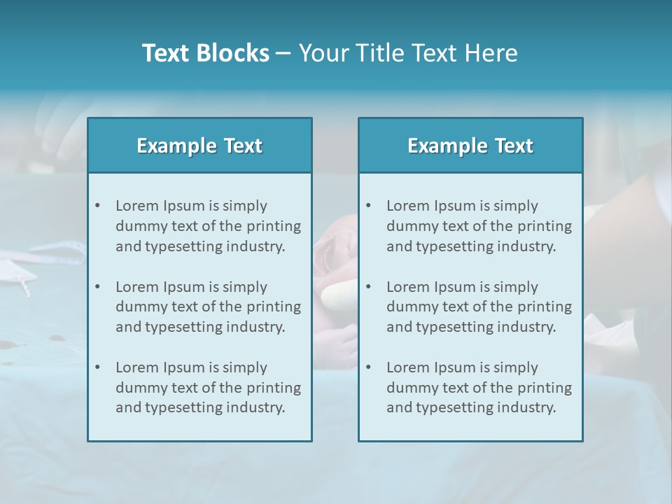 Hand Maternity Person PowerPoint Template