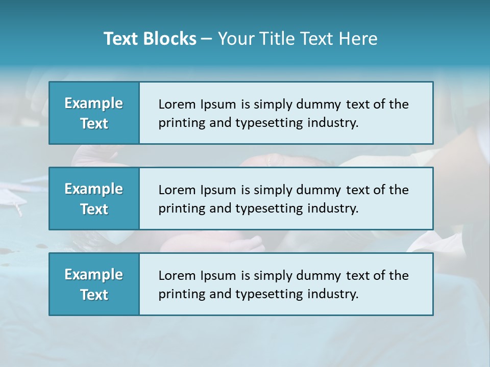 Hand Maternity Person PowerPoint Template