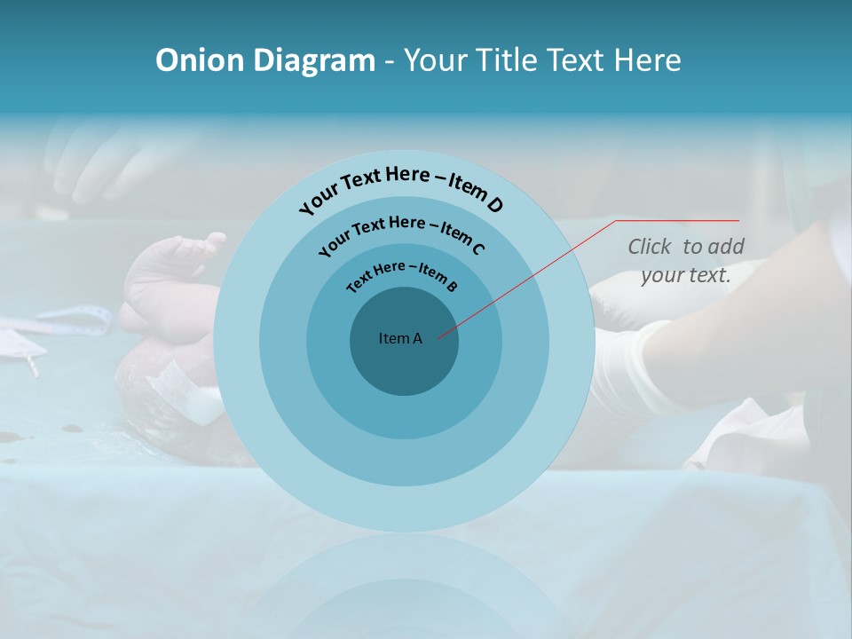 Hand Maternity Person PowerPoint Template