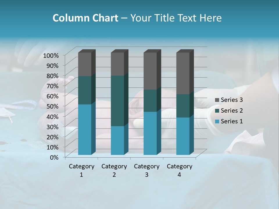 Hand Maternity Person PowerPoint Template