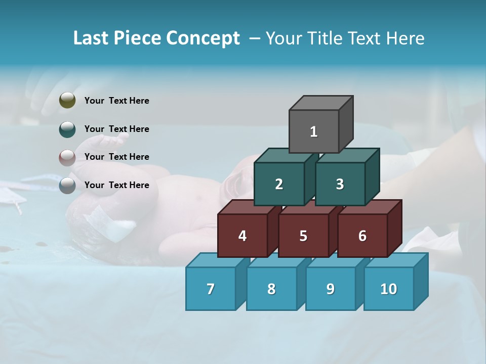 Hand Maternity Person PowerPoint Template