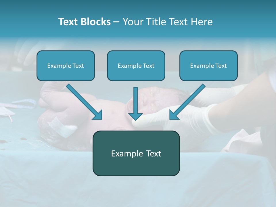 Hand Maternity Person PowerPoint Template