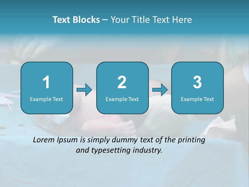 Hand Maternity Person PowerPoint Template