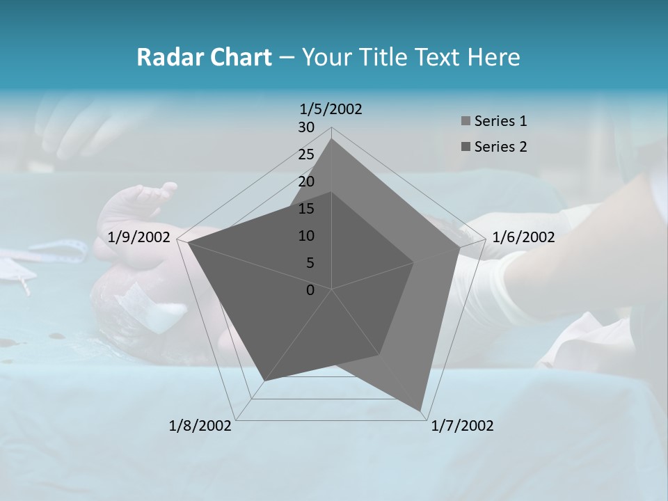 Hand Maternity Person PowerPoint Template