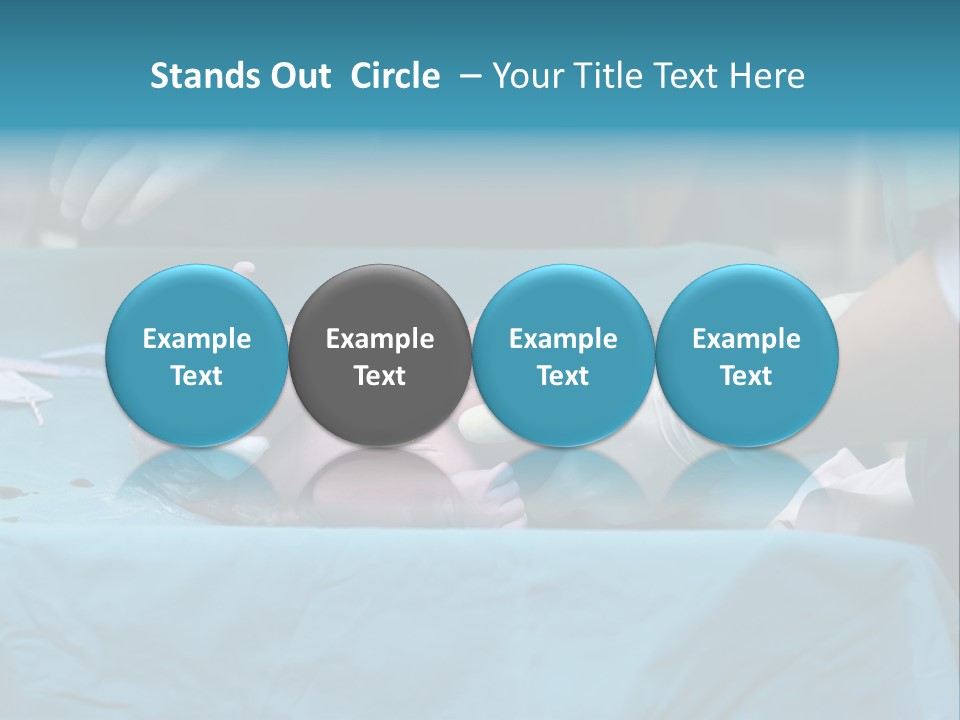 Hand Maternity Person PowerPoint Template