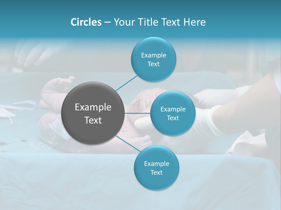 Hand Maternity Person PowerPoint Template