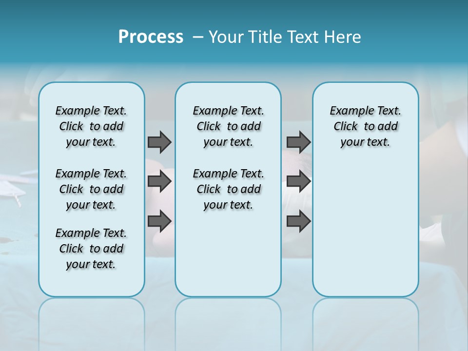 Hand Maternity Person PowerPoint Template