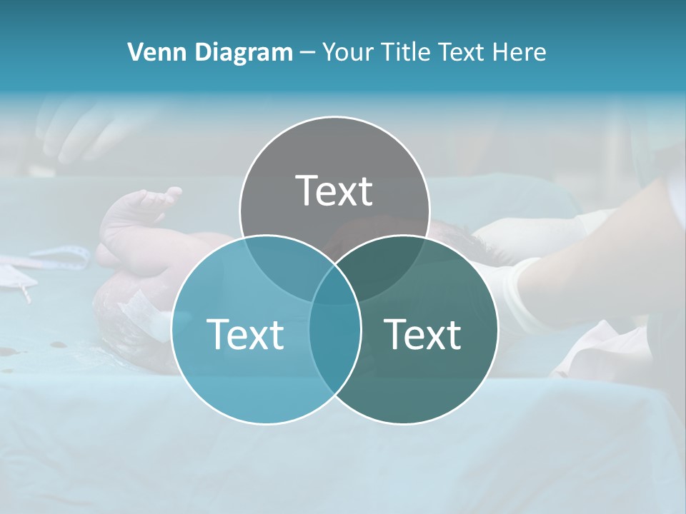 Hand Maternity Person PowerPoint Template