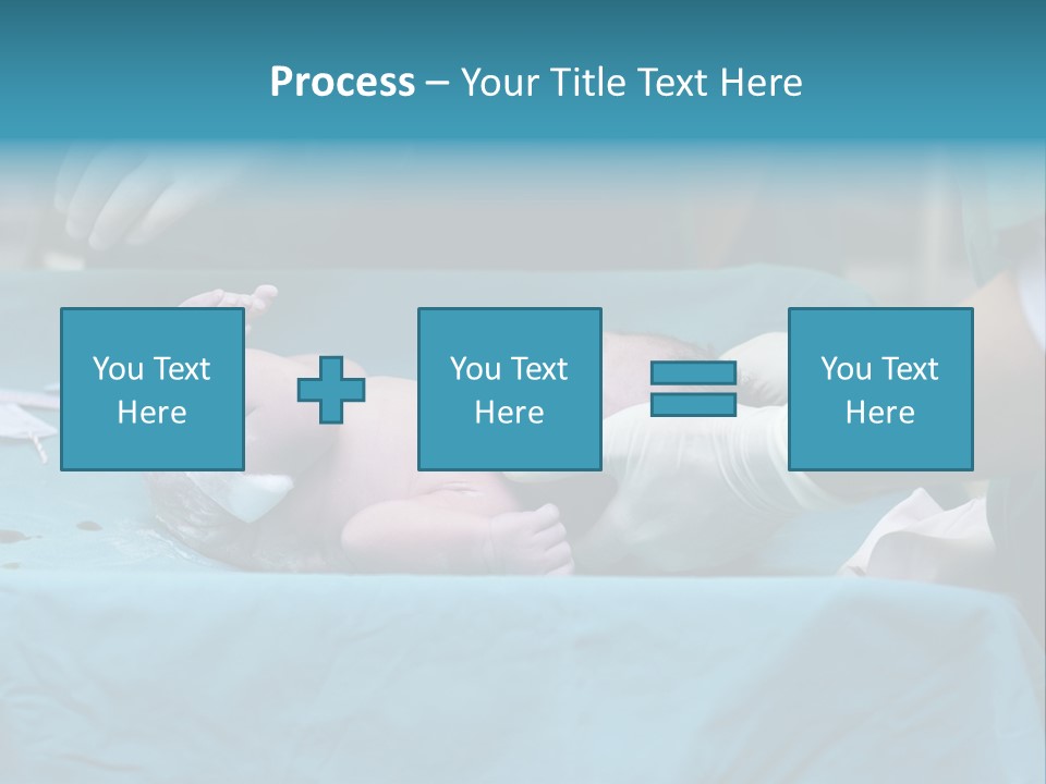 Hand Maternity Person PowerPoint Template