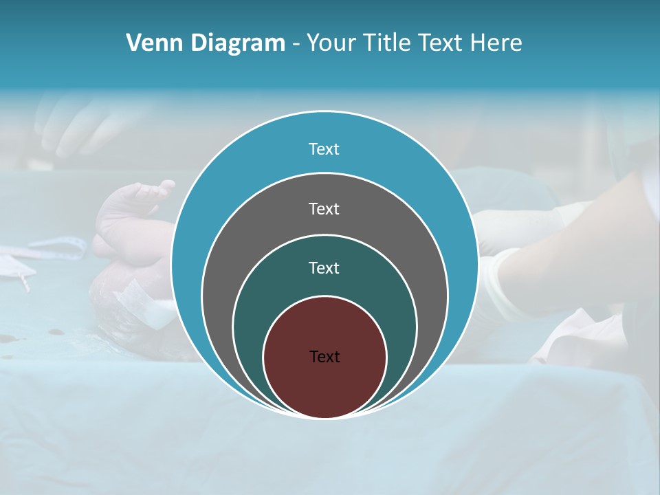 Hand Maternity Person PowerPoint Template