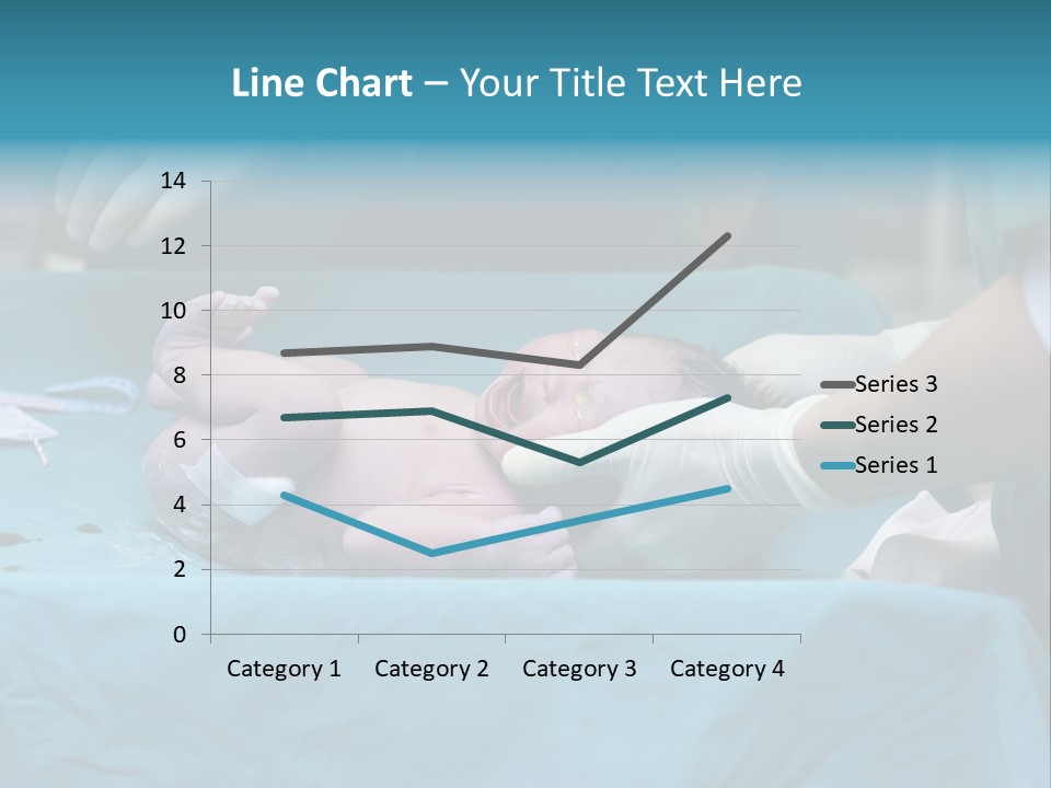 Hand Maternity Person PowerPoint Template
