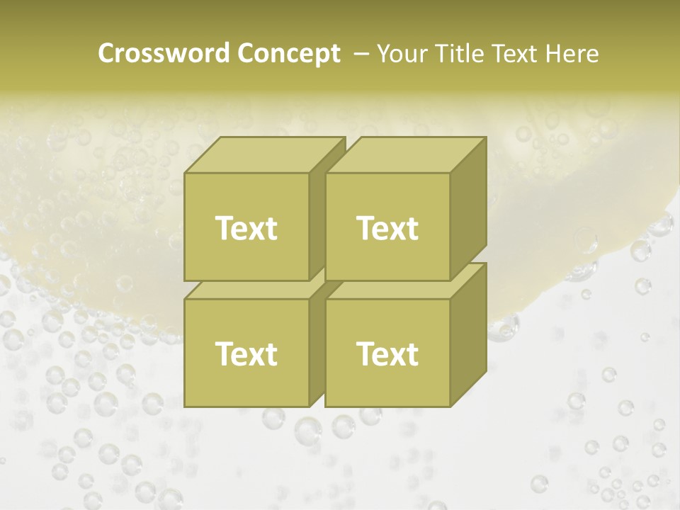 A Close Up Of A Lemon On A Table PowerPoint Template