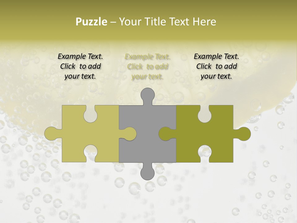 A Close Up Of A Lemon On A Table PowerPoint Template