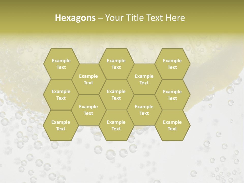 A Close Up Of A Lemon On A Table PowerPoint Template