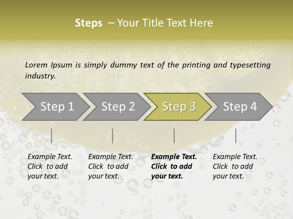 A Close Up Of A Lemon On A Table PowerPoint Template