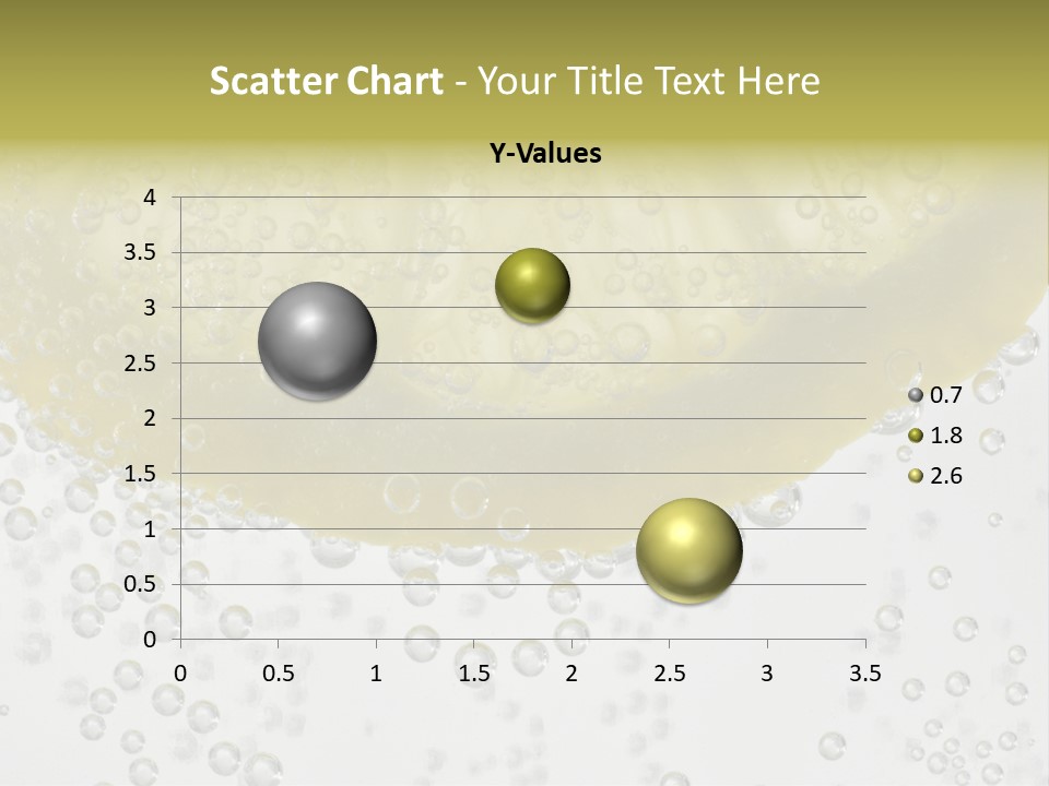 A Close Up Of A Lemon On A Table PowerPoint Template