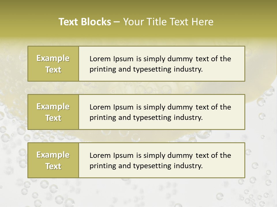 A Close Up Of A Lemon On A Table PowerPoint Template