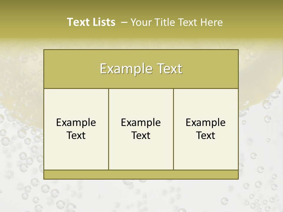 A Close Up Of A Lemon On A Table PowerPoint Template