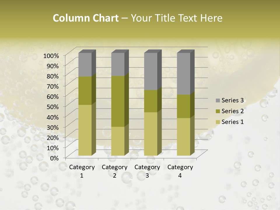 A Close Up Of A Lemon On A Table PowerPoint Template