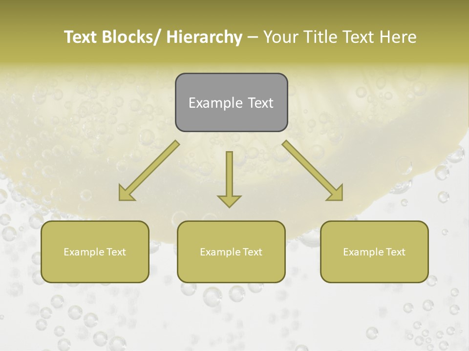 A Close Up Of A Lemon On A Table PowerPoint Template