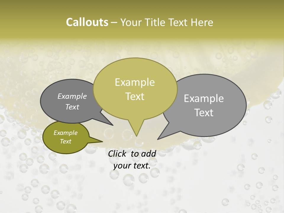 A Close Up Of A Lemon On A Table PowerPoint Template