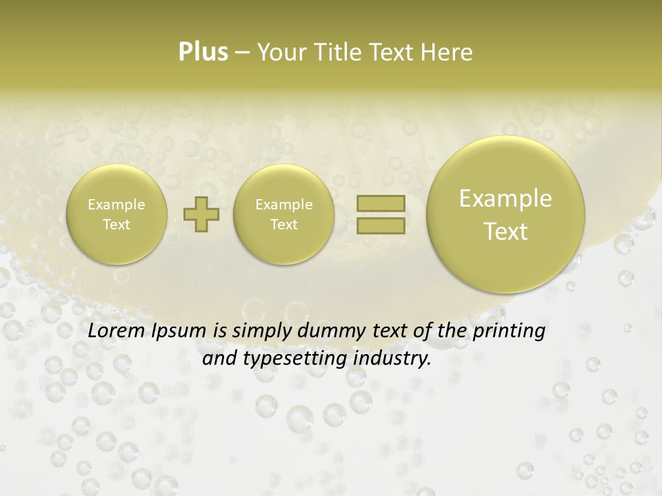A Close Up Of A Lemon On A Table PowerPoint Template