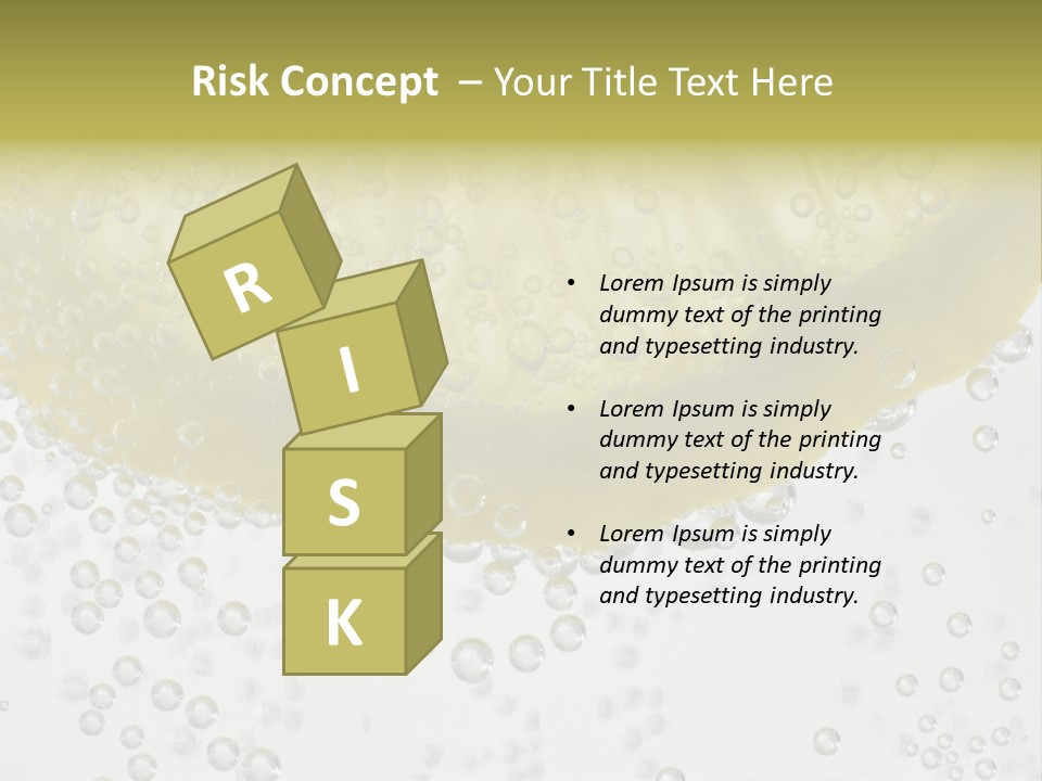 A Close Up Of A Lemon On A Table PowerPoint Template