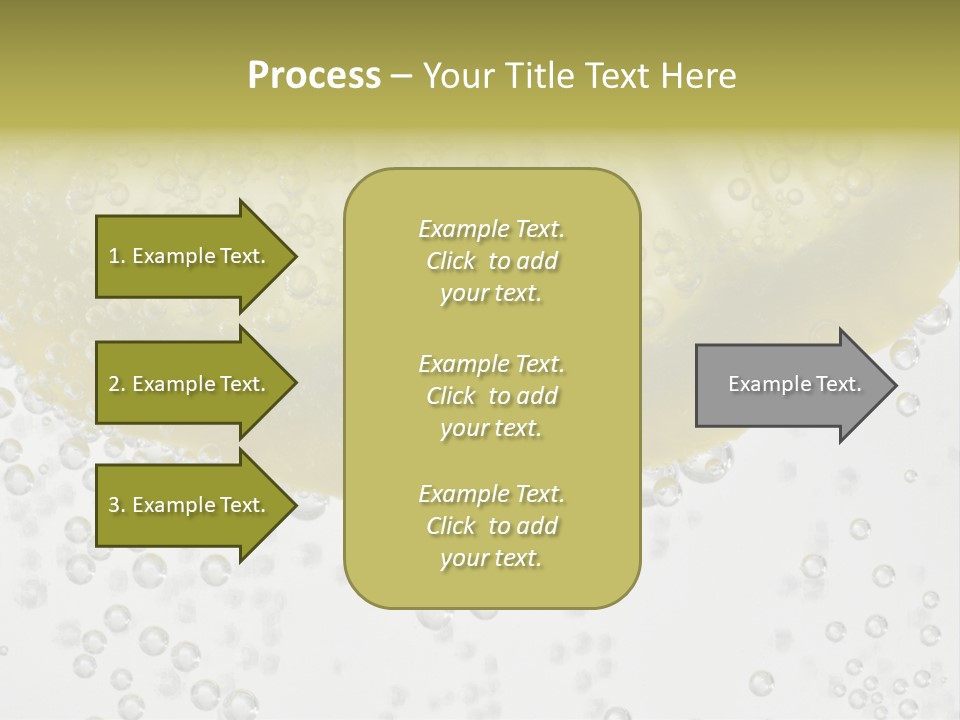 A Close Up Of A Lemon On A Table PowerPoint Template