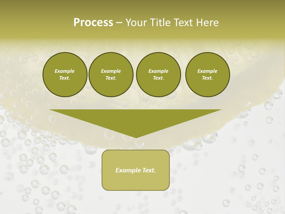 A Close Up Of A Lemon On A Table PowerPoint Template