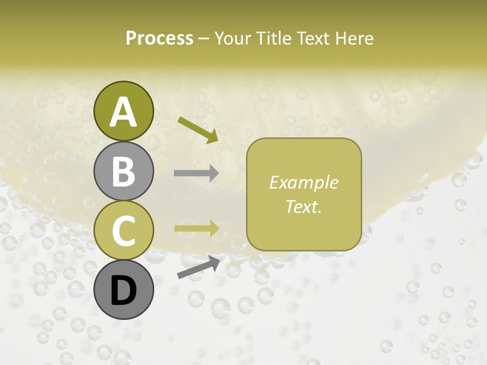 A Close Up Of A Lemon On A Table PowerPoint Template