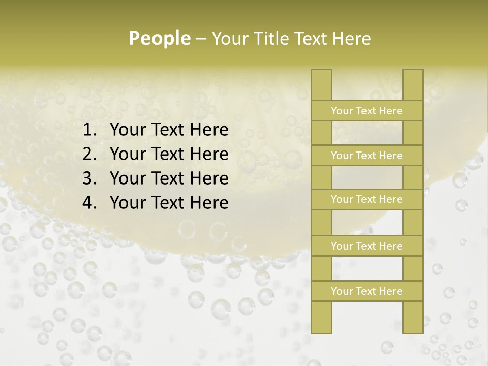 A Close Up Of A Lemon On A Table PowerPoint Template