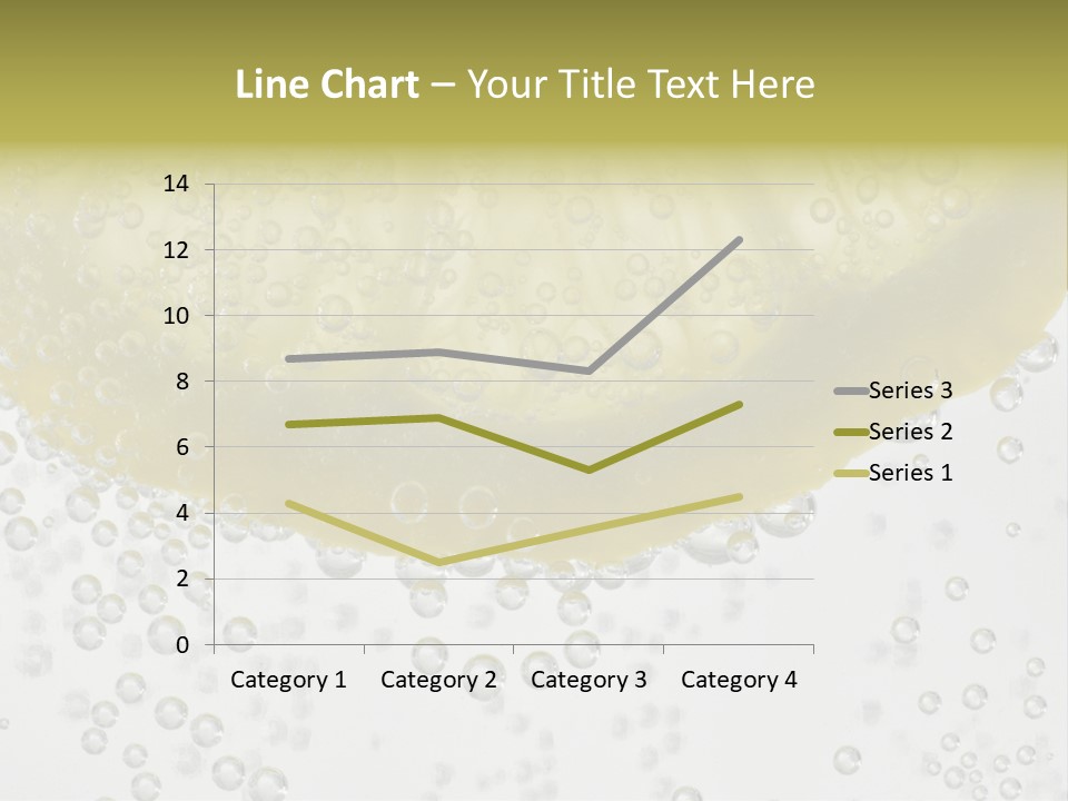 A Close Up Of A Lemon On A Table PowerPoint Template