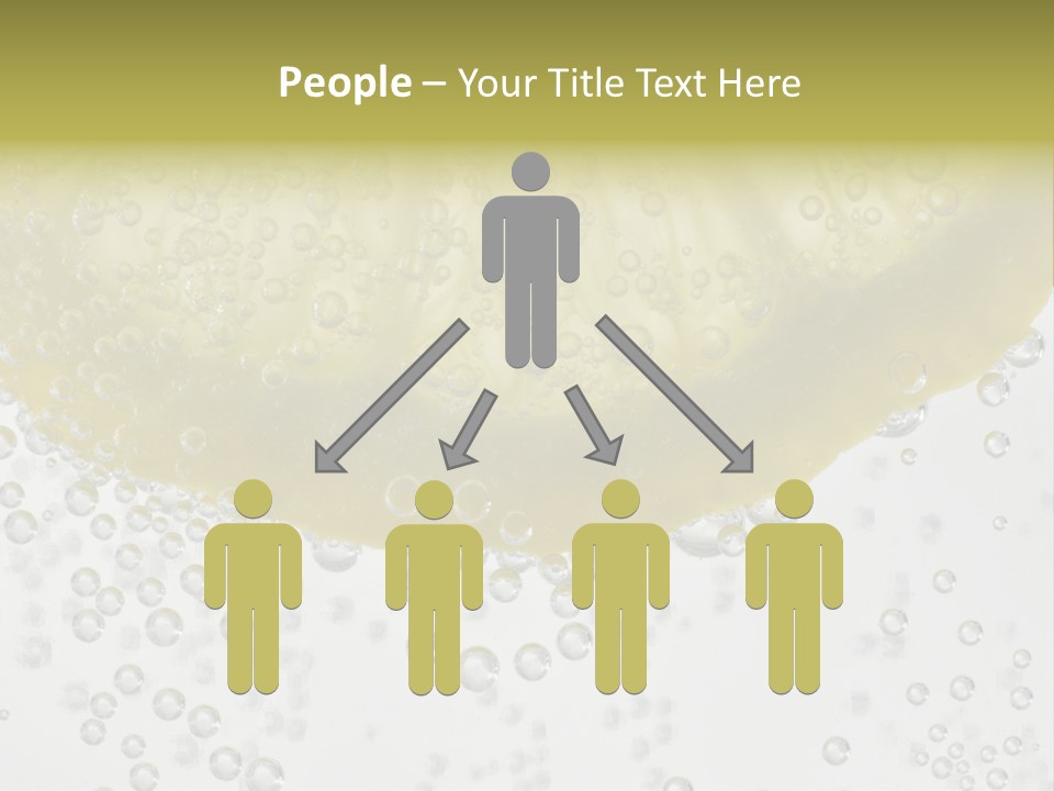 A Close Up Of A Lemon On A Table PowerPoint Template