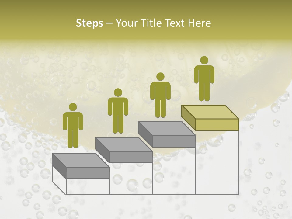 A Close Up Of A Lemon On A Table PowerPoint Template