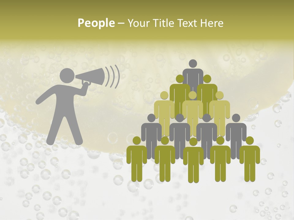 A Close Up Of A Lemon On A Table PowerPoint Template