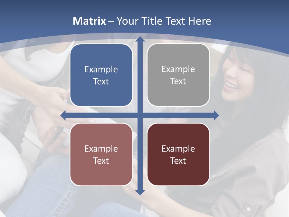 Blond Fun Pretty PowerPoint Template