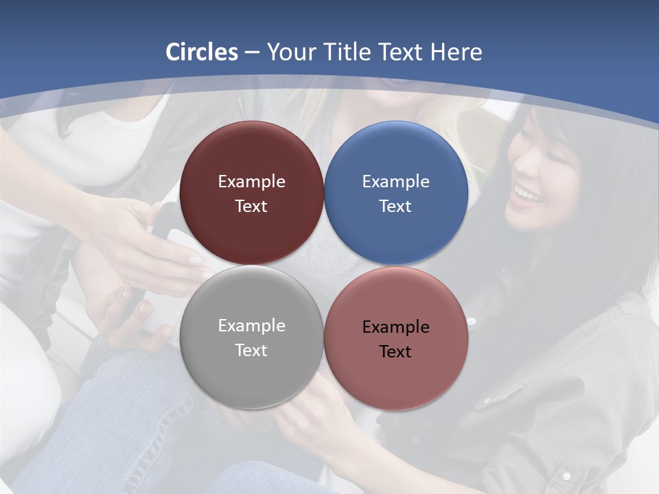 Blond Fun Pretty PowerPoint Template