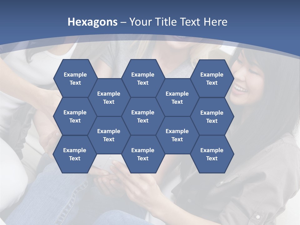 Blond Fun Pretty PowerPoint Template