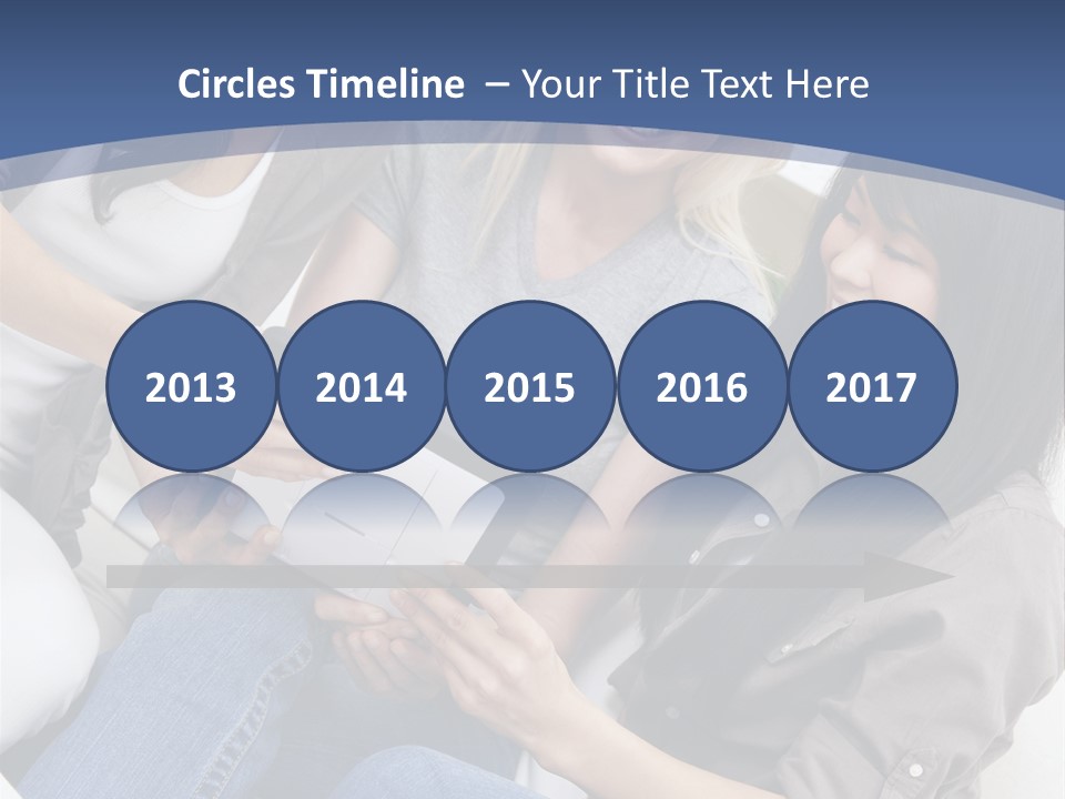 Blond Fun Pretty PowerPoint Template